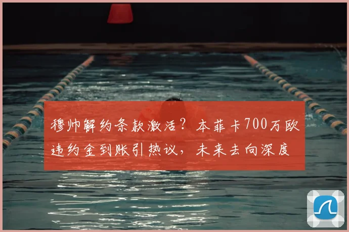 穆帅解约条款激活？本菲卡700万欧违约金到账引热议，未来去向深度解析